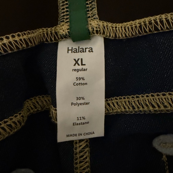 NWOT HALARA Women's High waisted Baggy Wide Leg Jeans - Picture 3 of 3